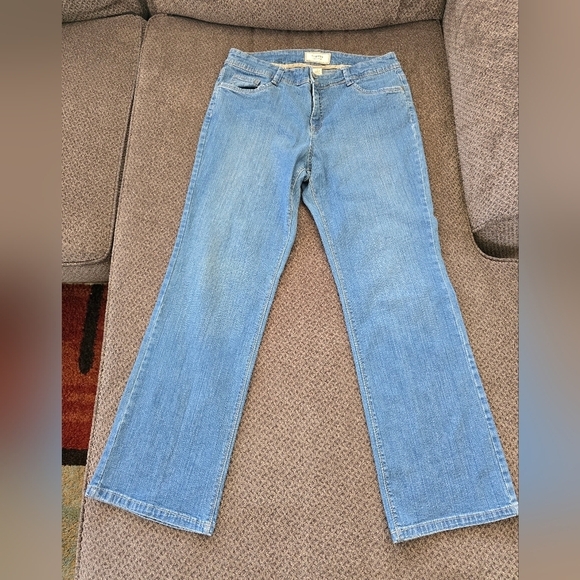 Sonoma Jeans Womens Blue Light Wash High Rise Bootcut  32×29 Denim Casual - Picture 1 of 10